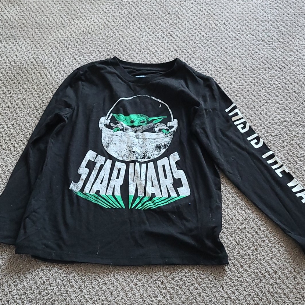 Star Wars never worn long sleeved shirt